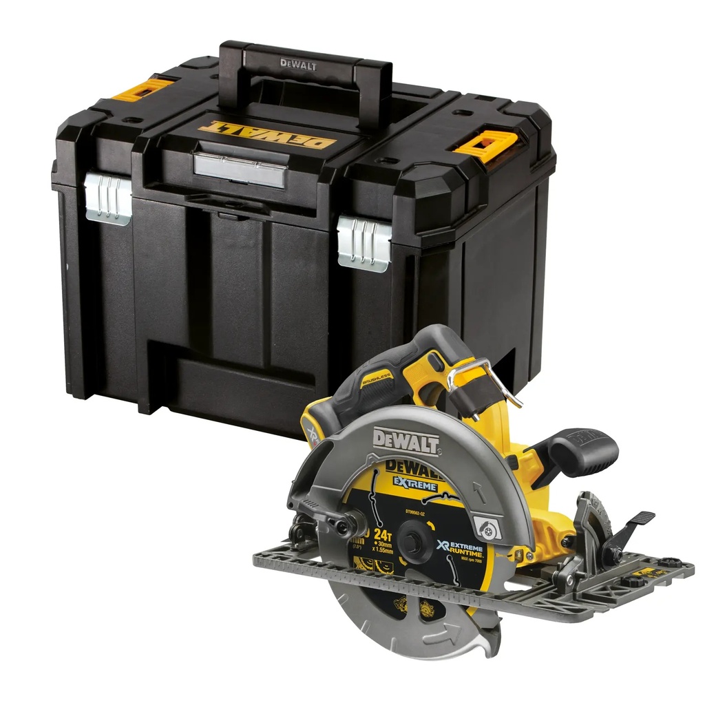 DEWALT Rail Compatible Circular Saw (Tool Only), 190mm, 54V XR FLEXVOLT®, DCS579NT-XJ
