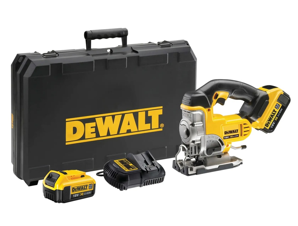 DEWALT Jigsaw, 18V XR®, 2 x 4.0Ah, DCS331M2-GB