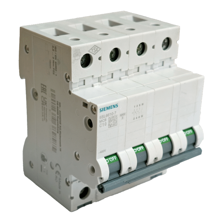 Miniature Circuit Breaker 3P+N 50A, SIEMENS