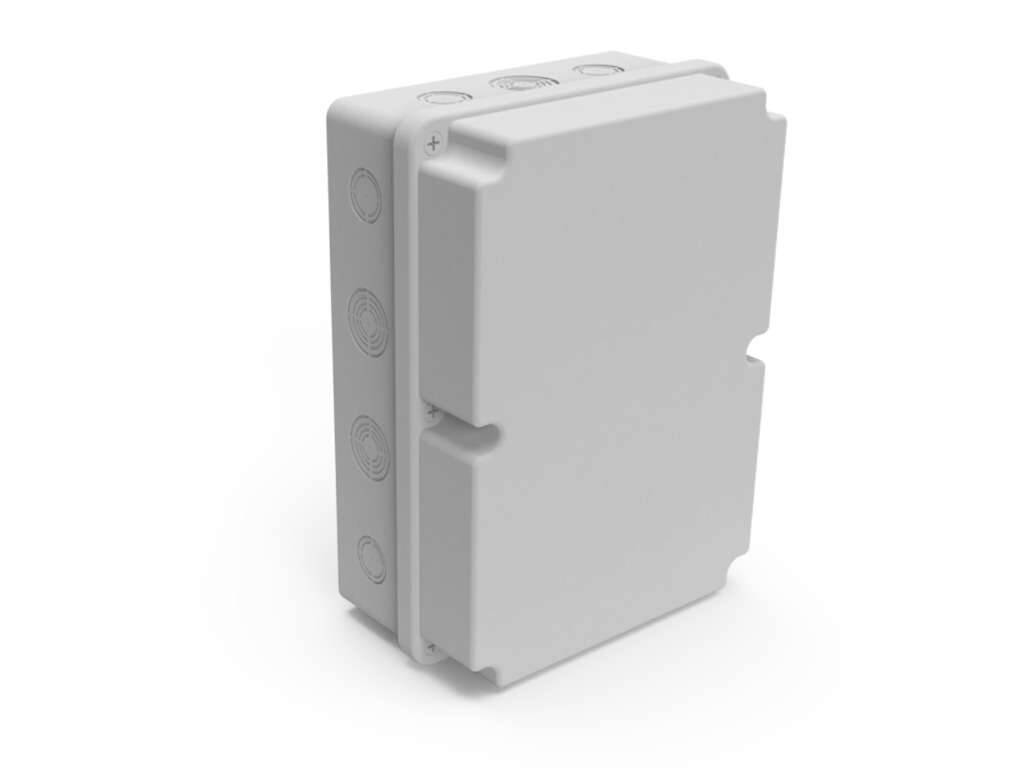 PVC Box 225x311x130 Grey, MUTLUSAN