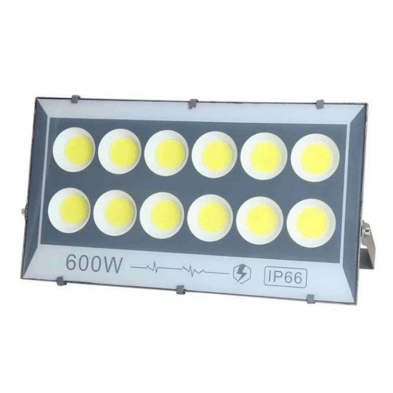 COB LED Floodlight 600W 6500K, WELLMAX