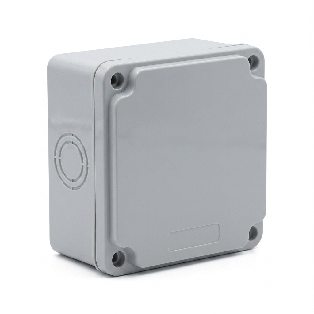 Surface-Mounted Junction Box 100x100x50 IP65, WELLMAX
