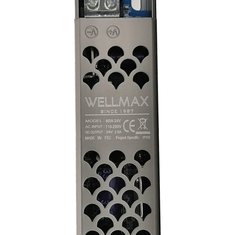 LED Strip Transformer 60W 220V-24V, WELLMAX