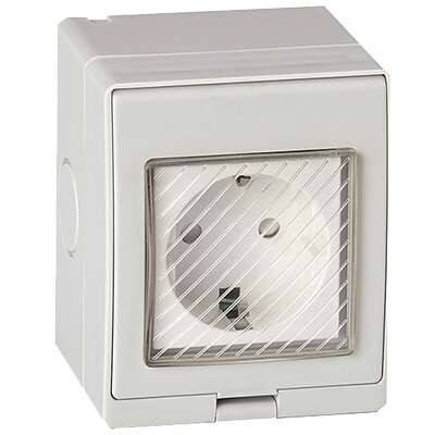 LAVA Splash-Proof Schuko Socket IP55, LAVA