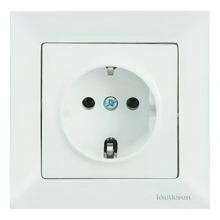 CANDELA – Priza simpla cu impamantare, MUTLUSAN
