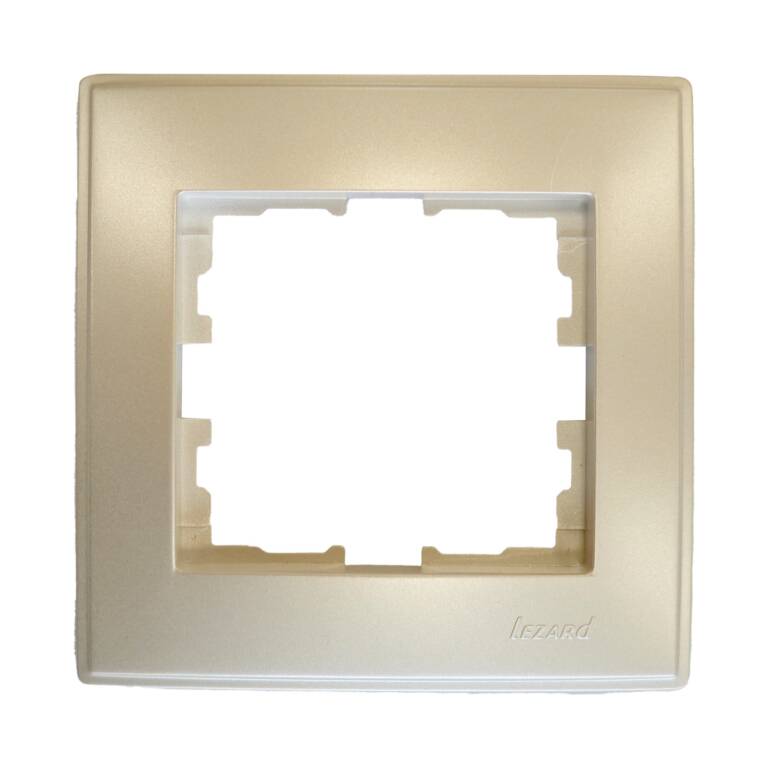 LESYA Frame 1 Gang Pearl White, LEZARD