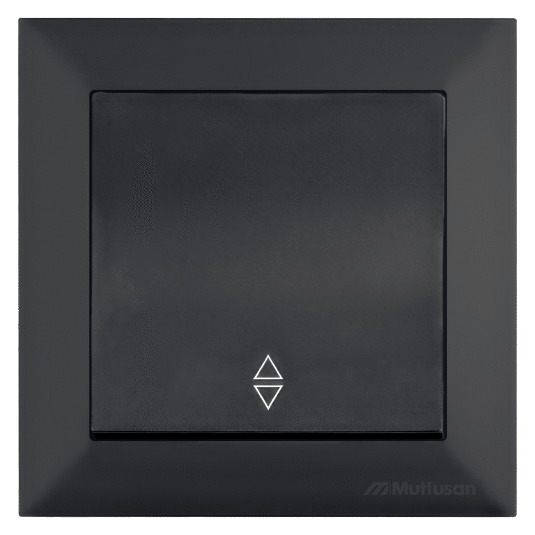 CANDELA Velvet Black – Two-Way Switch, MUTLUSAN