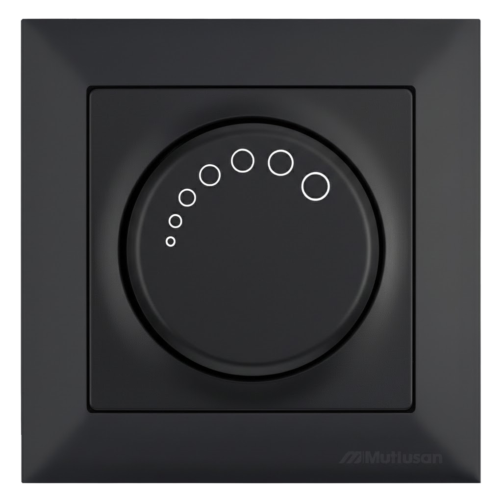 CANDELA Velvet Black – Dimmer 600W, MUTLUSAN