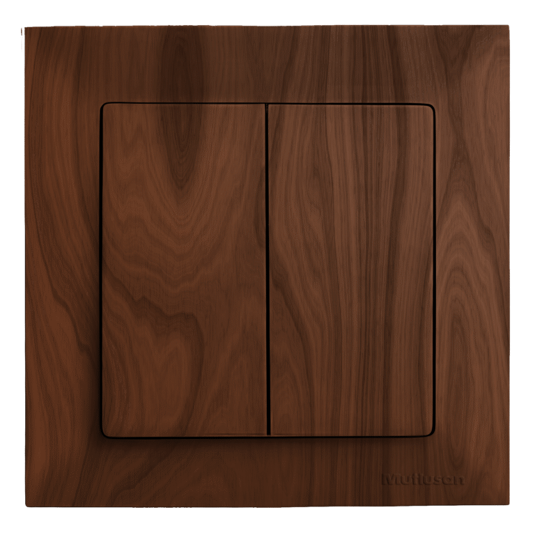 CANDELA Walnut – Double Switch, MUTLUSAN
