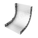 90deg Vertical Inside Bend (Concave Riser) Cable Trays WRF, HDG