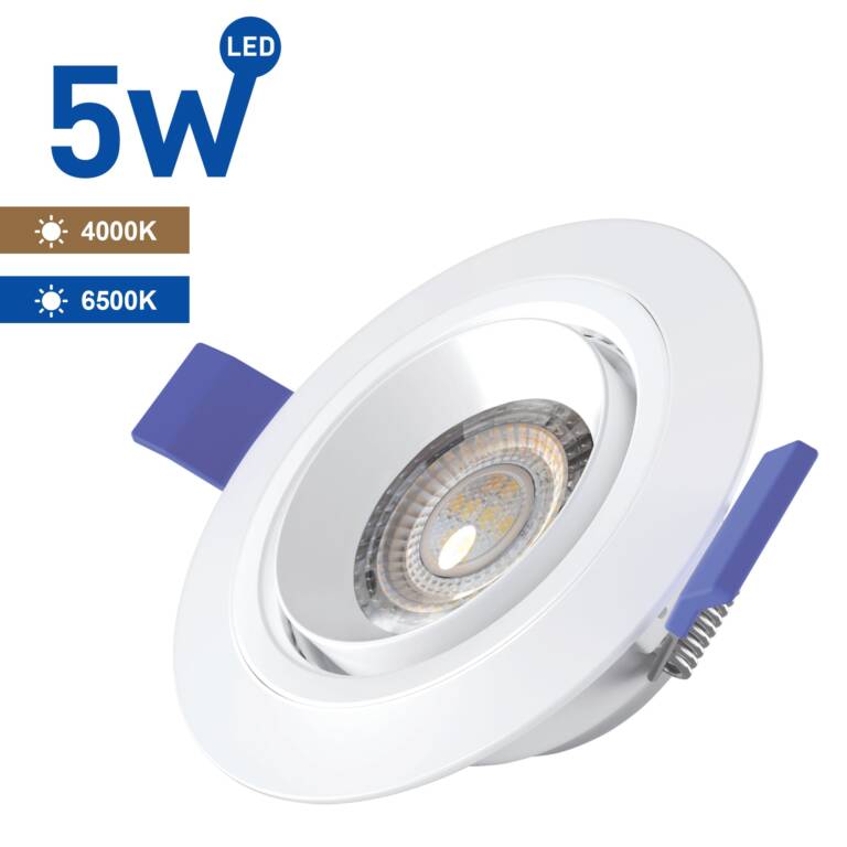 Eagle Eye SAMSUNG LED Spotlight, 360°, 5W, WELLMAX