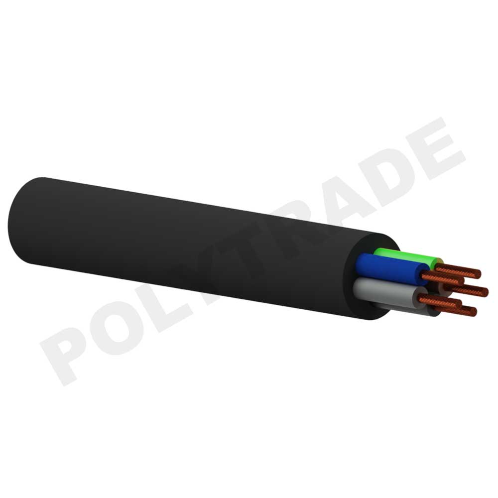 Cablu flexibil cu izolatie din cauciuc H07RN-F 5G1.5 CL-5 RM 0.45/0.75kV