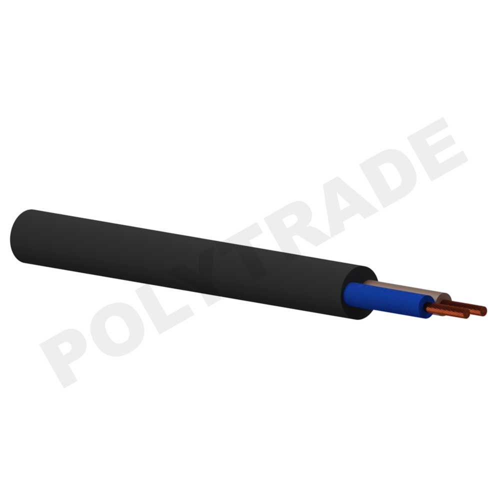 Rubber Flexible Cable H07RN-F 2x2.5 CL-5 RM 0.45/0.75kV