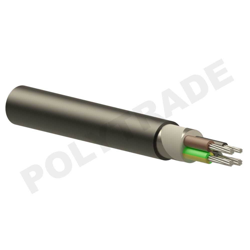 Aluminium Armored Power Cable NA2XBY 3G120+70 CL-2 RM 0.6/1kV