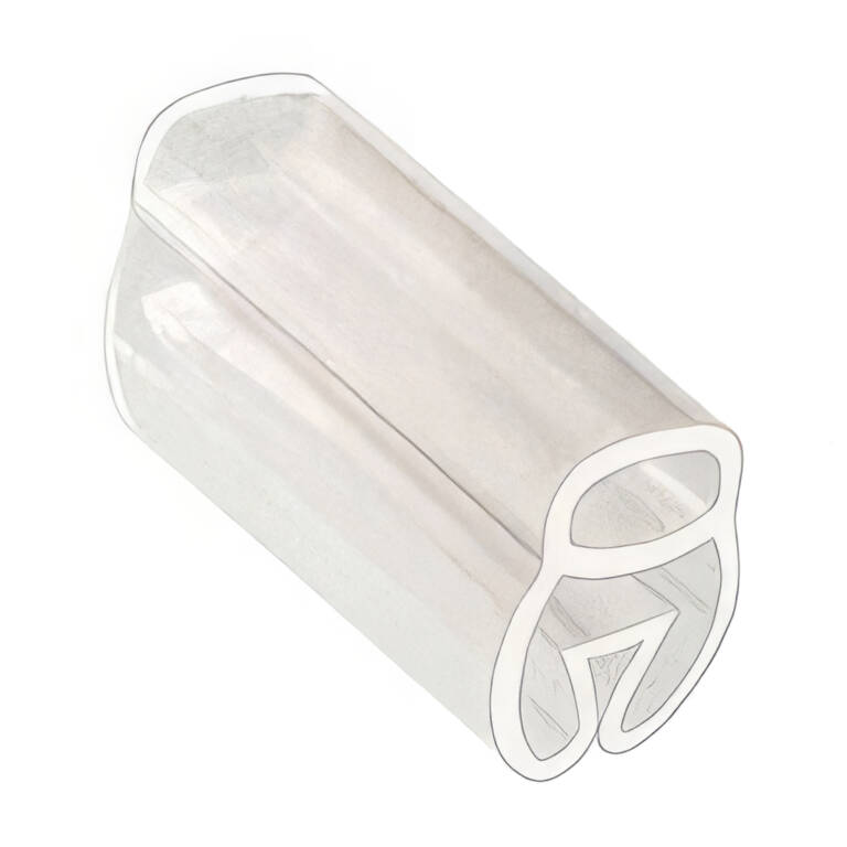 Tila transparenta, 1.1–3.3mm, 18mm