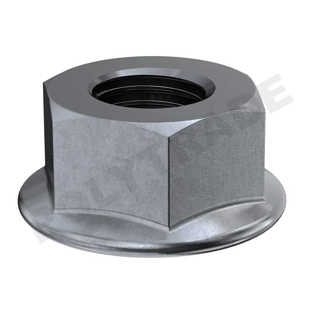 Hex Flange Nut DIN 6923 - Steel [6] 