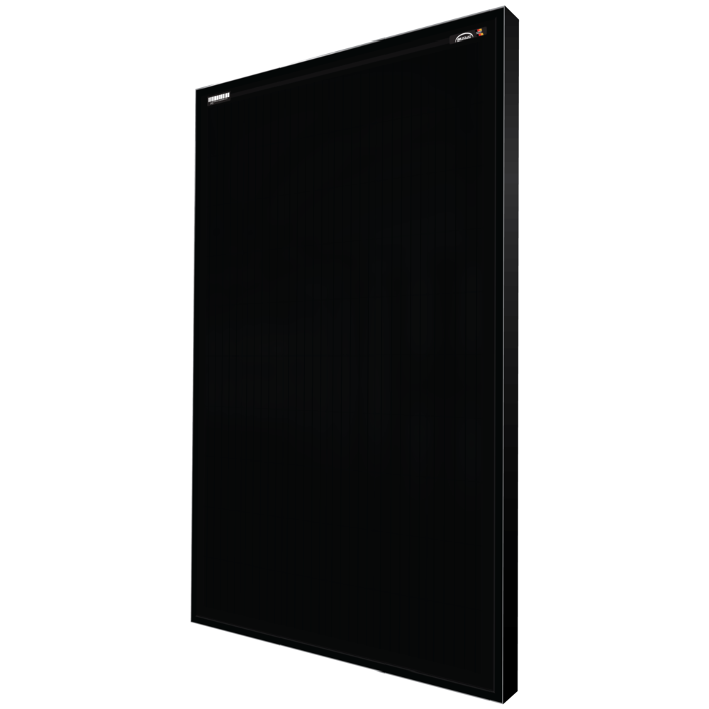 Panou solar fotovoltaic AE SOLAR, AE-BMC-60E, Negru Monofacial Monocristalin PERC half-cut cells 395Wp