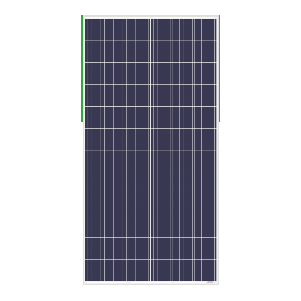 AMERISOLAR, AS-6P-330W, Standard Monofacial Polycrystalline Crystalline 330Wp Solar Panel
