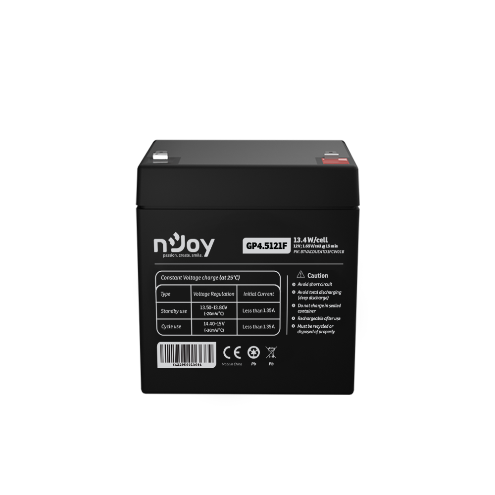 NJOY, GP4.5121F 13,4W Battery