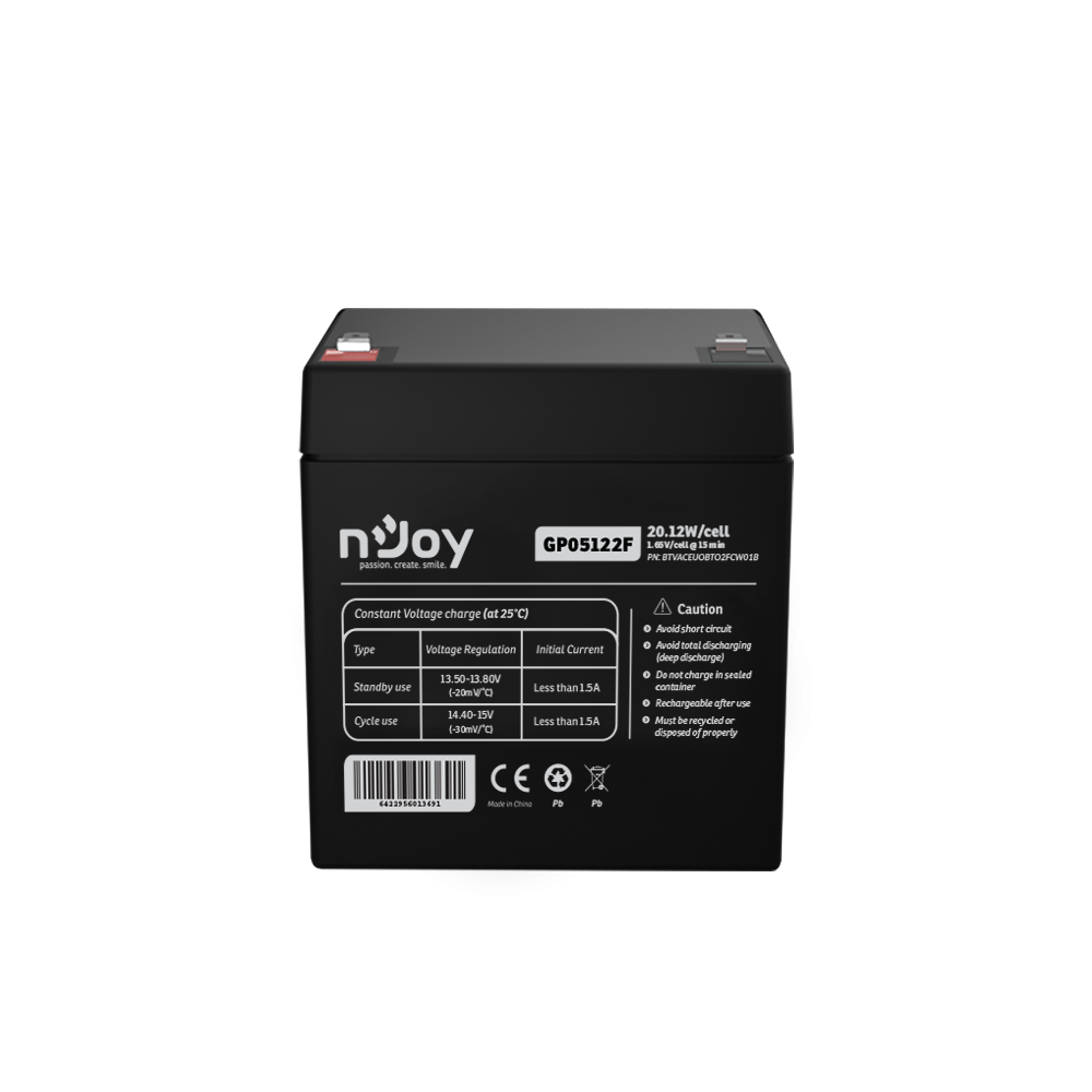 NJOY, GP05122F 20,12W Battery