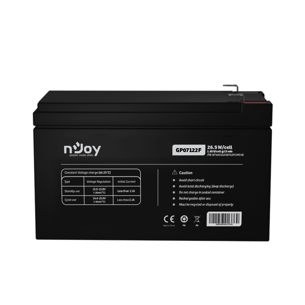NJOY, GP07122F 26,5W Battery