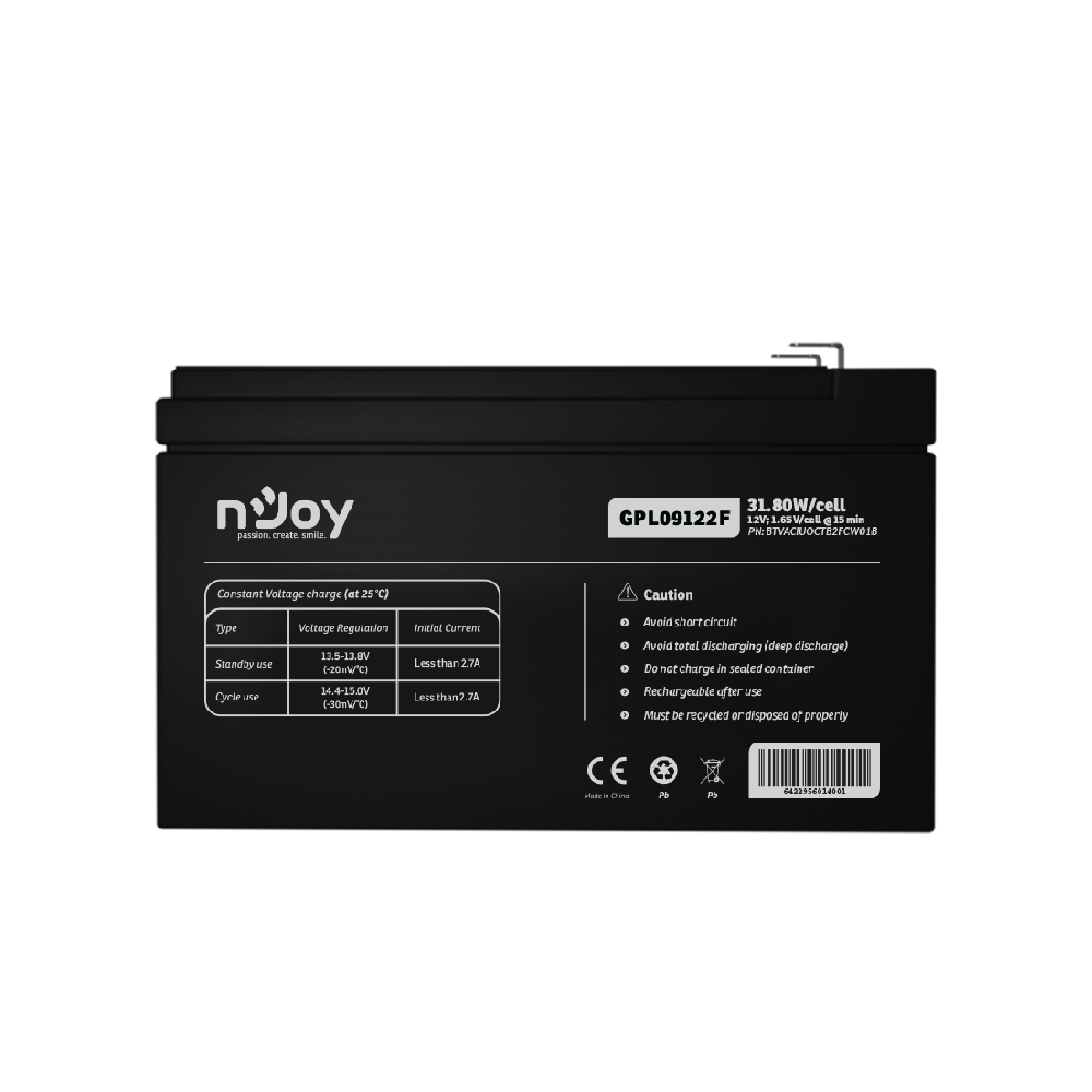 NJOY, GPL09122F 31,8W Battery