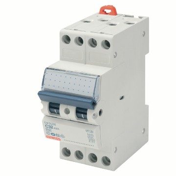 GEWISS GW90068, Compact Miniature Circuit Breaker, MTC 45, 3P Characteristic C 20A, 2 modules