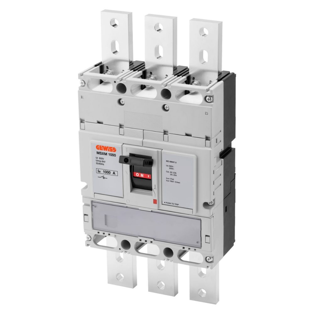GEWISS GWD9451, MSXM 1000, Switch-disconnector, 3P 1000A 690V