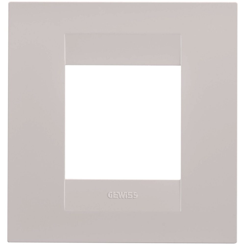 GEWISS GW16422VL, Ramă ornament Internațională GEO, IN tehnopolimer vopsit, 2 module, Bej natural, Chorusmart