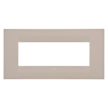 GEWISS GW16406TC, Ramă ornament GEO, IN tehnopolimer, 6 module,  cânepă, Chorusmart