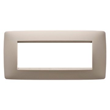 GEWISS GW16106TC, Ramă ornament, IN tehnopolimer, 6 module, Cânepă, Chorusmart