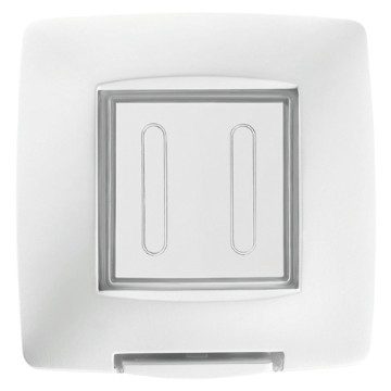 GEWISS GW16702TB, Watertight Plate International Standard, 2 Gang IP55, White, Chorusmart
