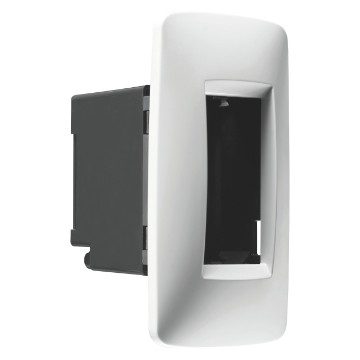 GEWISS GW16712TB, Ramă ornament etanșă standard Internațional, 2 circuite ip55, Alb, Chorusmart
