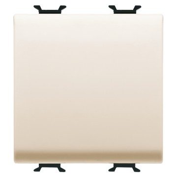 GEWISS GW11031, One-way Switch 1P 250V AC, 16AX, Neutral, 2 Modules, Ivory, Chorusmart 