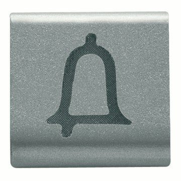 GEWISS GW14544, Buton interschimbabil, 22x22mm, Clopot, Titan, Chorusmart