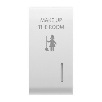 GEWISS GW10732, Interchangeable Button Key with Diffuser, Mur, 1 Module, Glossy White, Chorusmart 