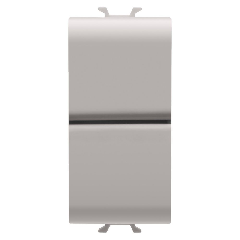GEWISS GW13141, Buton 1p 250V ac, No+no 16A, Dublu, 1 modul, Satin natural bej, Chorusmart