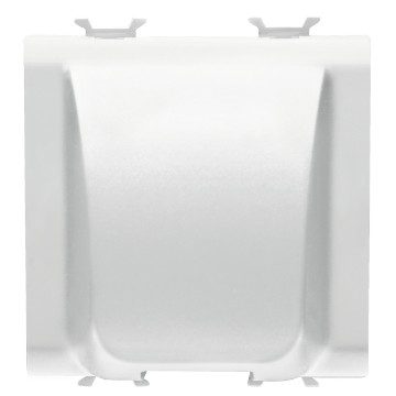 GEWISS GW10194, Cable Outlet, 2 Modules, Glossy White, Chorusmart