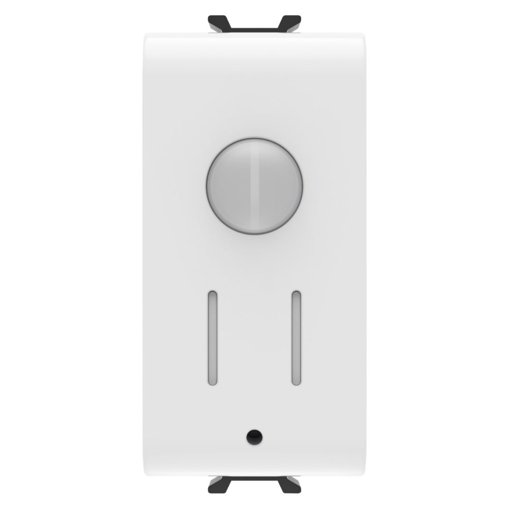 GEWISS GW10856, Detector de mișcare conectat, Zigbee, 100-240 v c.a. 50/60  Hz, No 2a (ac1) 240  v c.a., 1 modul, Alb lucios, Chorusmart