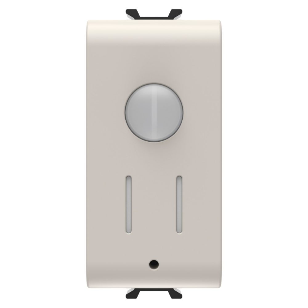 GEWISS GW13856, Detector de mișcare conectat, Zigbee, 100-240 v c.a. 50/60  Hz, No 2a (ac1) 240  v c.a., 1 modul, Satin natural bej, Chorusmart