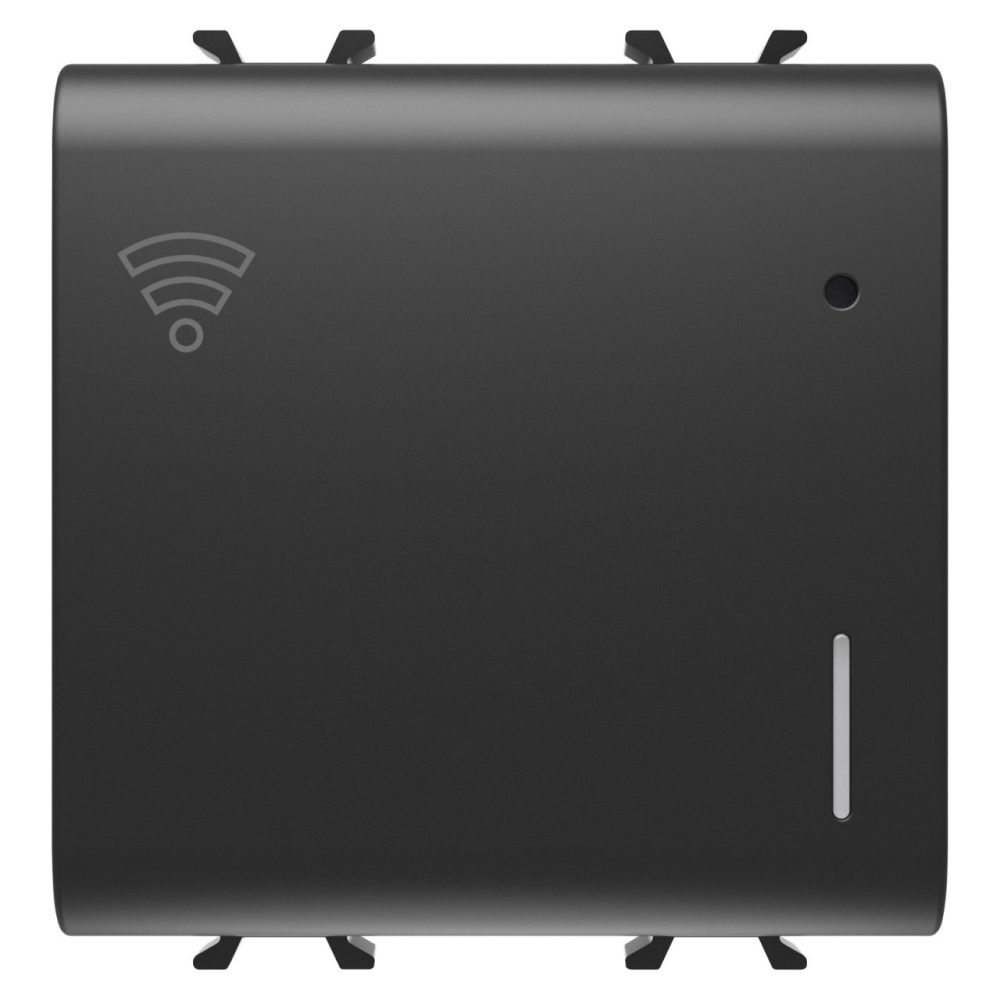 GEWISS GW12840, Home gateWay, 100-240 v c.a. 50/60  Hz, 2 module, Negru satinat, Chorusmart