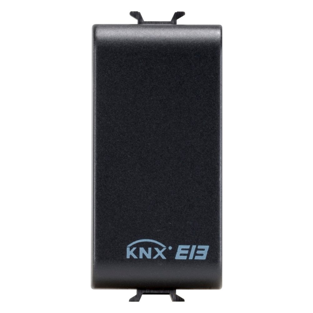 GEWISS GW12751, Blanking Module for Housing 2/4-channel Contacts Interface, 1 Module, Black, Chorusmart