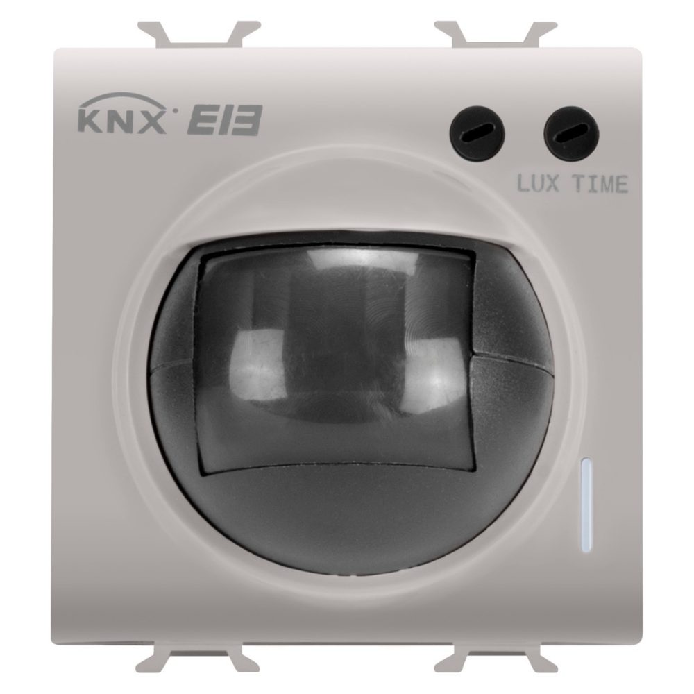GEWISS GW13786, Detector de mișcare ir cu senzor crepuscular, KNX, 2 module, Bej natural, Chorusmart