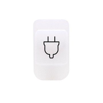 GEWISS GW10511A, Lentilă cu simbol iluminabil, Priză