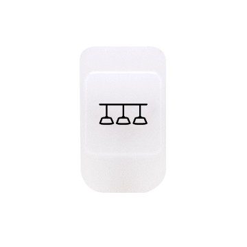 GEWISS GW10526A, Lens with Illuminable Symbol, Aisle Light