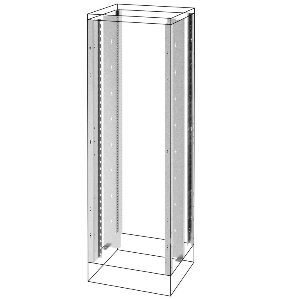 GEWISS GWD3168, Uprights and Functional Frames, Floor-mounting Distribution Boards, QDX 1600H, 1800mm