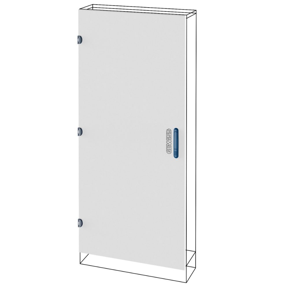 GEWISS GWD3027, Ușă oarbă, QDX 630 l, Pentru structură 850x1000mm