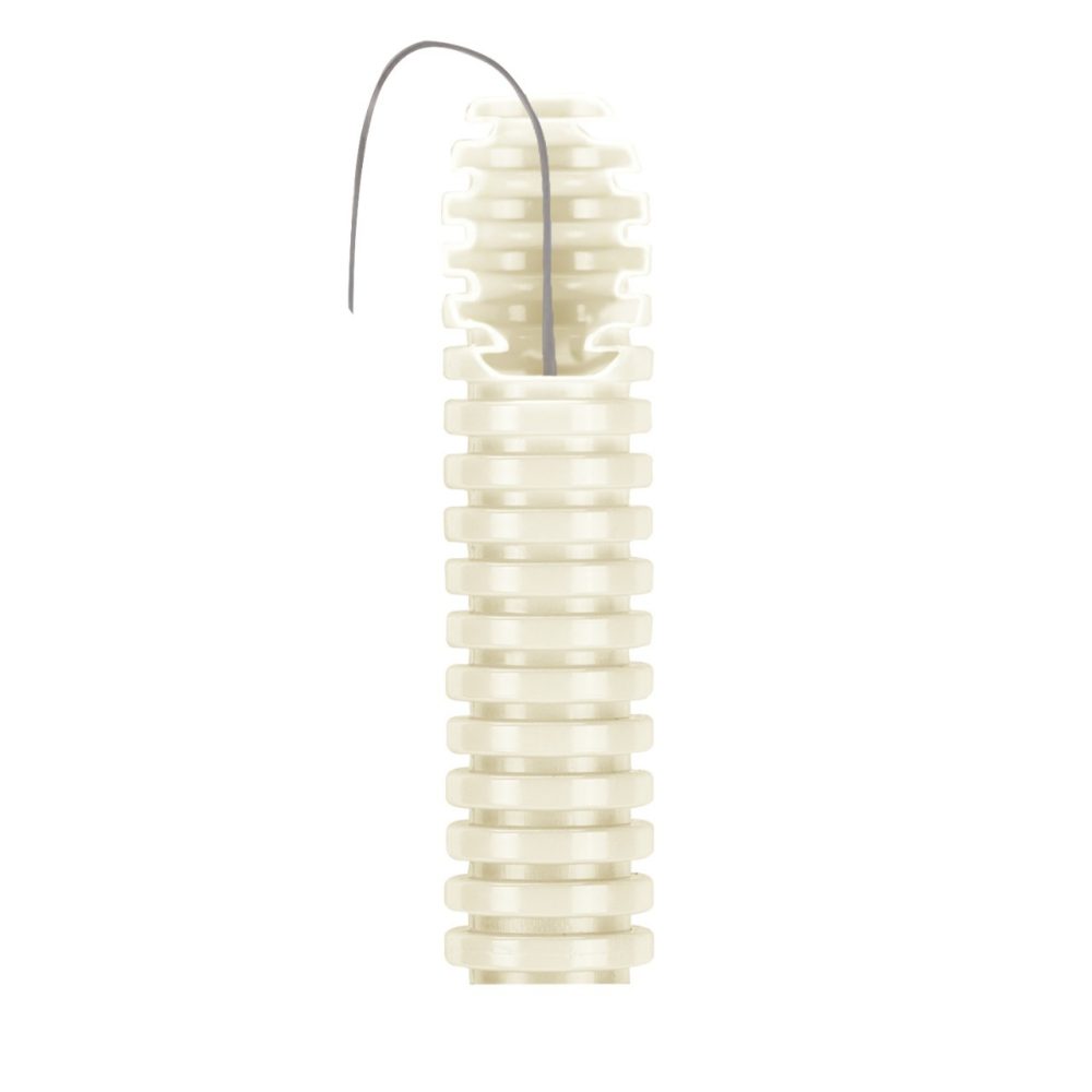 GEWISS DX16320R, Conductă pliabilă medie FK15, Ø 20mm, Cu dispozitiv de tragere a cablului, Alb natural