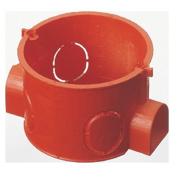 GEWISS GW24232, Cutie modulară rotundă cu montaj încastrat, Fără halogeni, Diametru 60x42