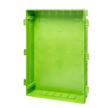 GEWISS GW40689PM, Cutie posterioară pentru 40 de module de distribuție cdki green wall cu montare la nivel 54 (18x3), Pentru pereți din gIPs-carton